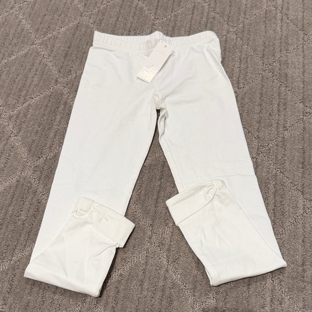 Janie and Jack White Leggings